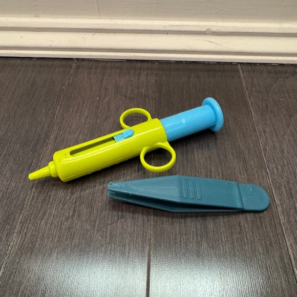 Other - Colorful Toy Syringe and Tweezers Set Doctor Pretend Play Toddler Kids